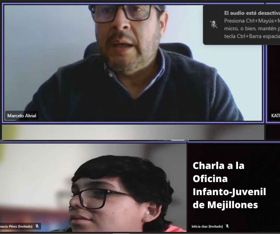 Realizan charla sobre derercho de familia al equipo de Trabajo de la Oficina Infanto-Juvenil de Mejillones